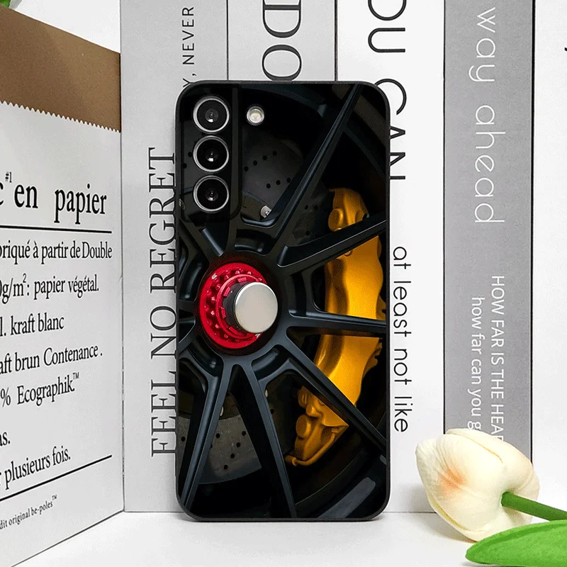 Cool Super Car Wheel Pattern Phone Case - Stylish Soft Cover s
