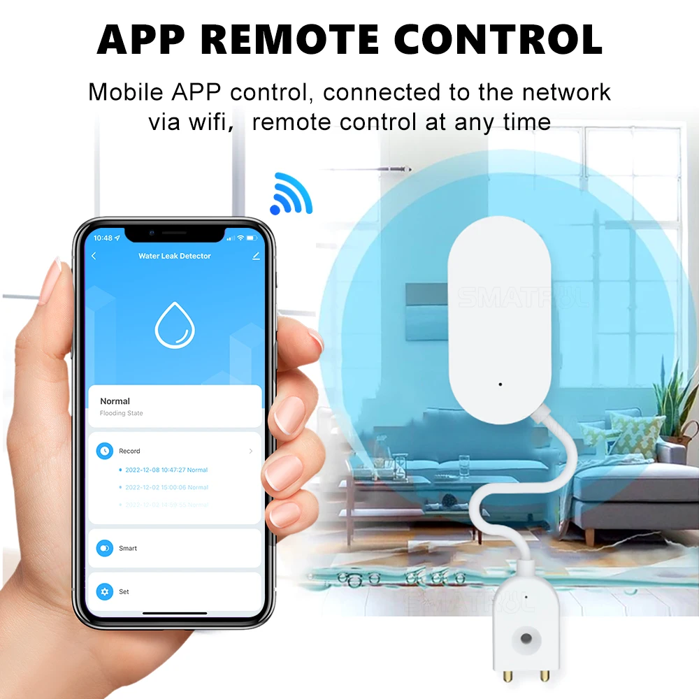 Рисунок 3 - Умный датчик утечки воды Tuya Zigbee