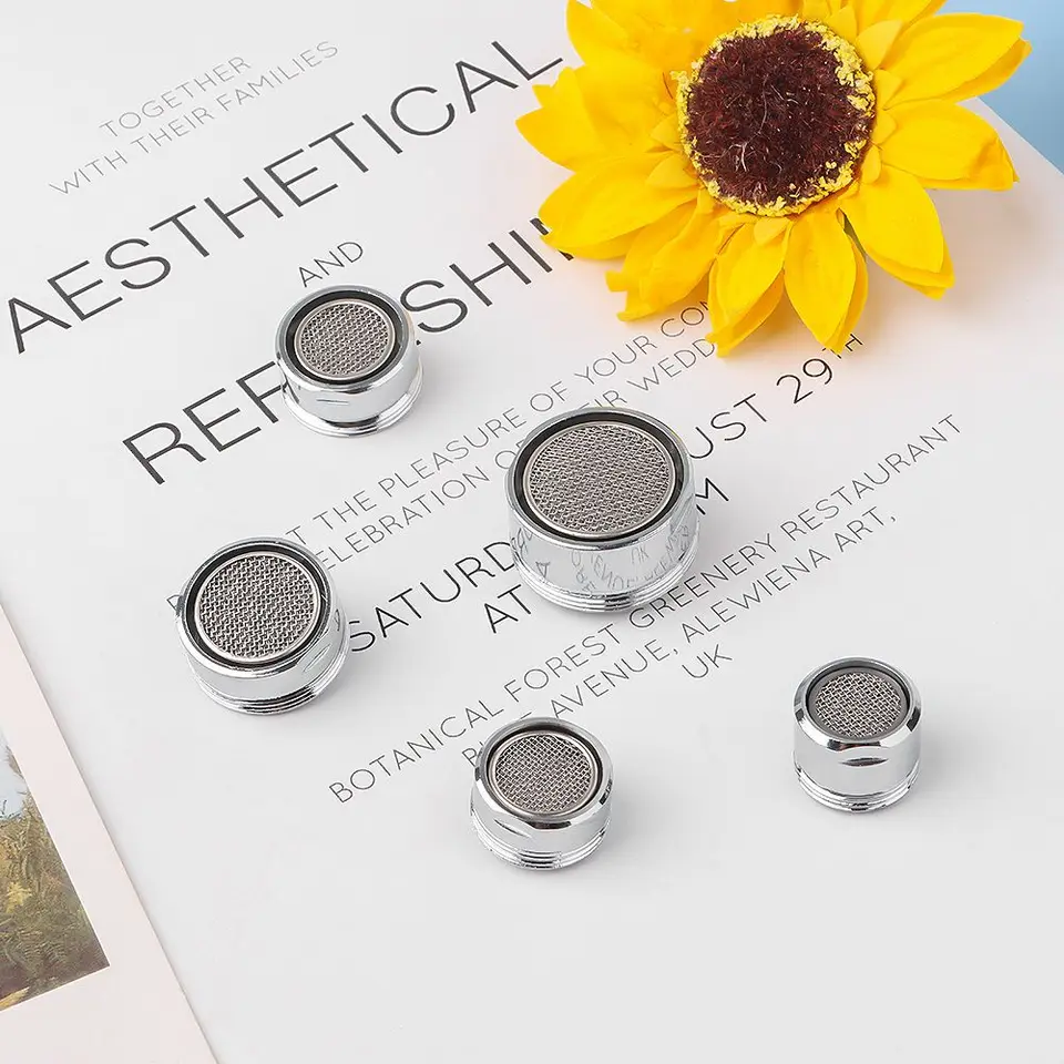 Ugello Universale Per Rubinetto Girevole 720° – Filtro ABS Rame Filettatura Femmina 22 Mm Adattatore Incluso 91032151 - Foto 12