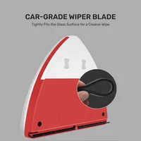 Magnetic Glass Electric Window Cleaner Cleaning Tool Water Discharge Double-layer Wiper for Home Office Special Window Cleaner 5
