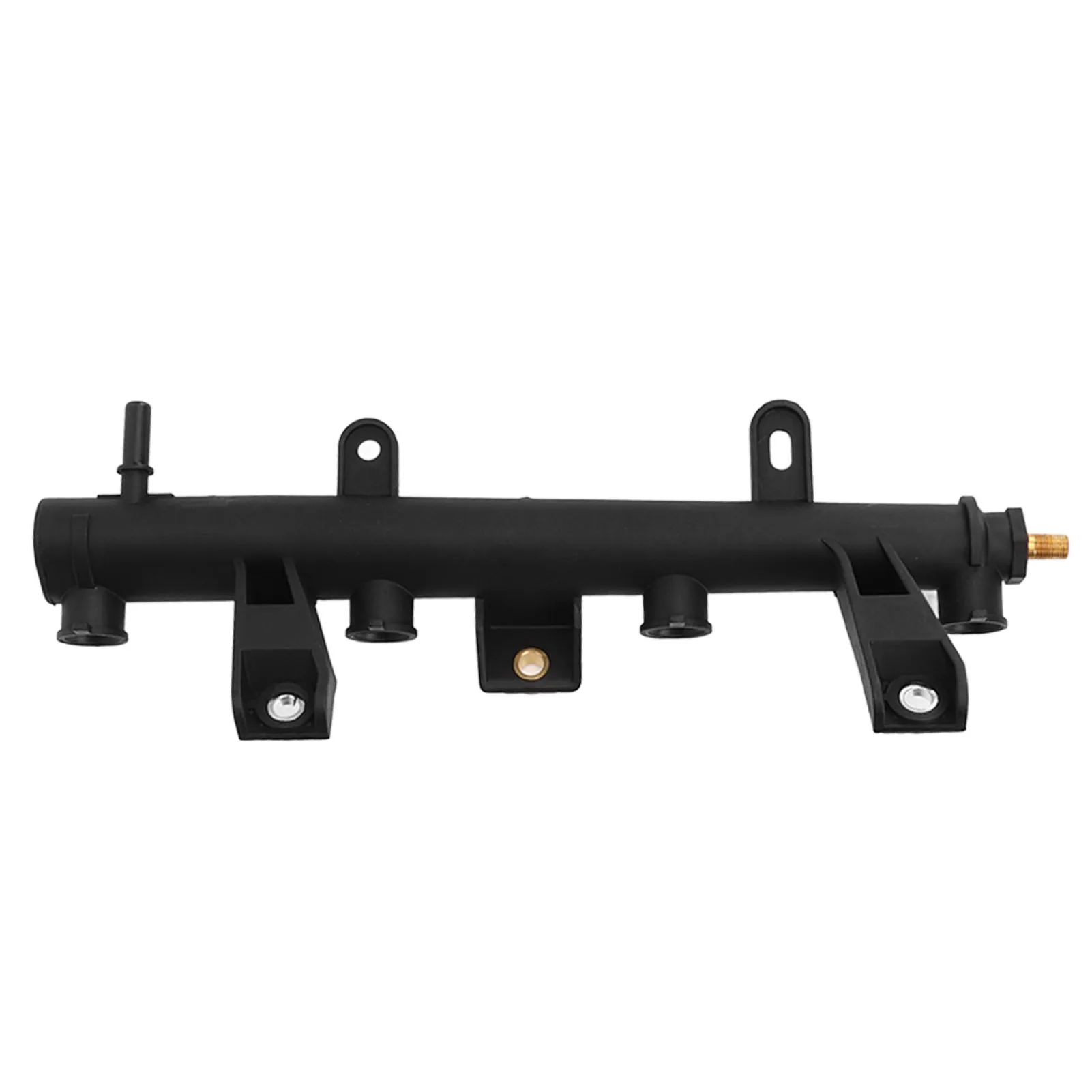 Injection Ramp 198542 Engine Fuel Injector Supply Fuel Rail Injector Rail Replacement for Peugeot 206 207 Injection Line Bar