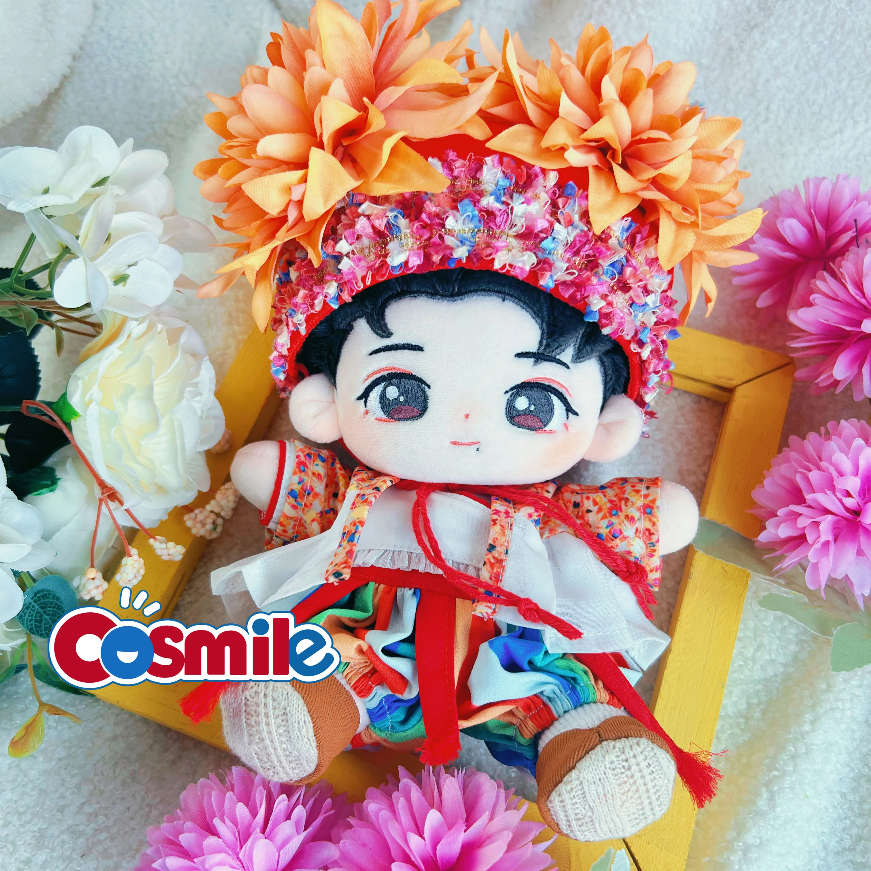 

Cosmile Xiao Zhan одежда костюм для 20 см куклы игрушки милый Косплей веер подарок C GG предзаказ