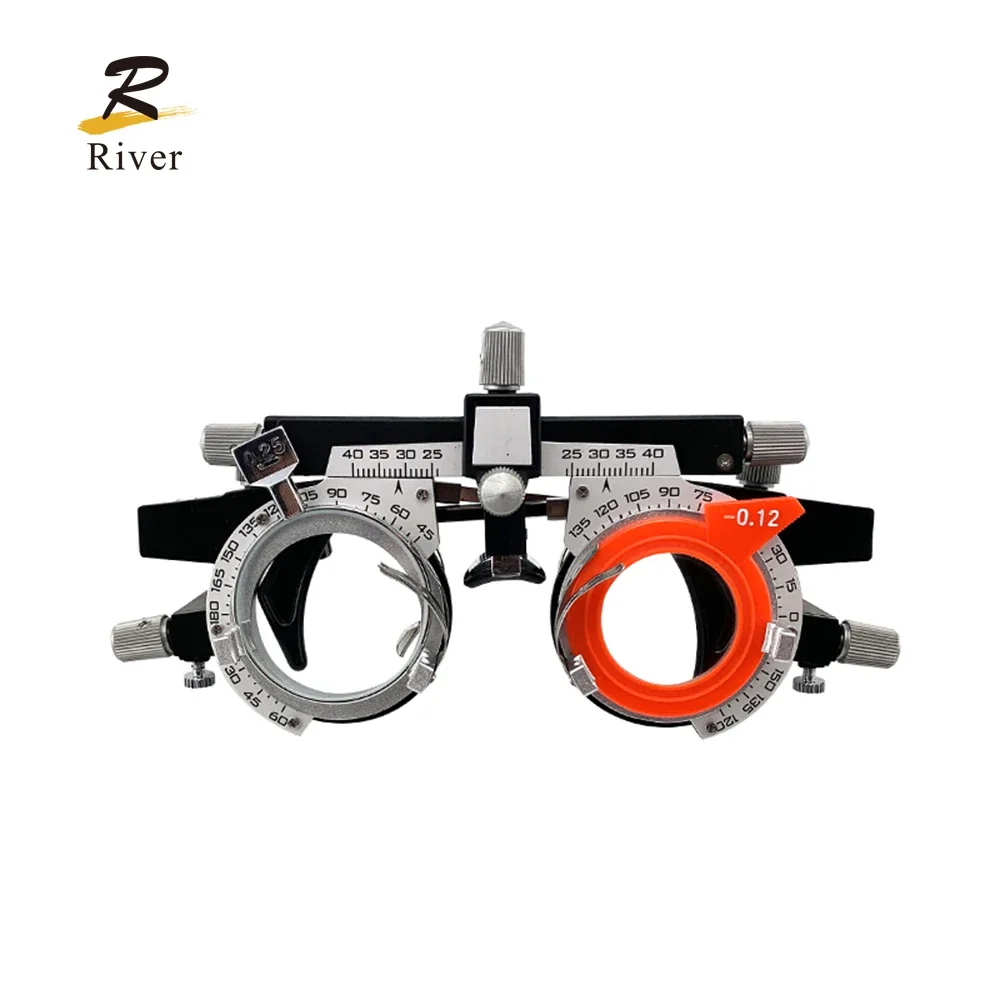 Ophthalmic Super Light Pure Titanium Optical Trial Frame Testing Glasses
