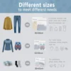 Zippered Mesh Laundry Bag Polyester Laundry Wash Bags Coarse Net Laundry Basket Laundry Bags for Washing Machines Mesh Bra Bag 4