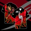 Tekken 8 Kazuya Mishima Video Game 3d Print Shirts Men Women Fashion Oversized Blouse Lapel Shirt Beach Camisas Unisex Clothing 2