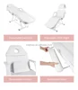 Portable Beauty Bed for Home Use Massage Bed with Technician Chair  Comfortable 4-fold Barber Chair Beauty Chair 6