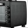 55L 2 in 1 Hot Plate Kitchen Portable Small Oven for Baking Electric Microwave Oven with Visual Glass Door 5