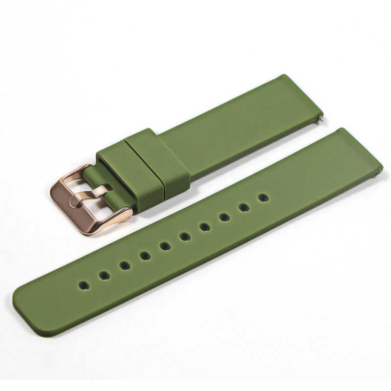 Soft Silicone Quick Release Watch Bands – Versatile Rubber Straps