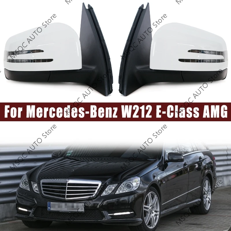 

Car Accessories For Mercedes-Benz W212 E250 E300 E350 E400 E550 E63 AMG 2010-2016 Auto Side Rearview Mirror Cover Assembly