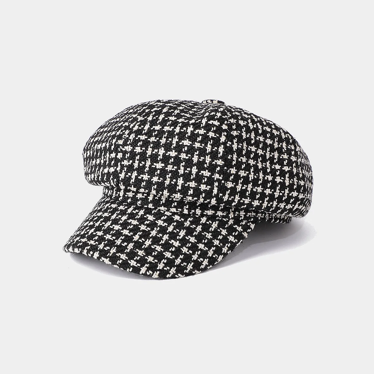 Hot Autumn Winter Small Fragrant Wind Octagon Hat Ladies Fashion Cap Japanese Vintage Newspaper Boy Hat Newsboy Caps Sombrero