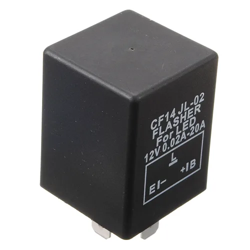 3 핀 표시기 자동차 오토바이 12V 전자 LED 릴레이 수정 깜박이 성 노출증 표시기 12V LED 릴레이 수정 성 노출증 표시기 4