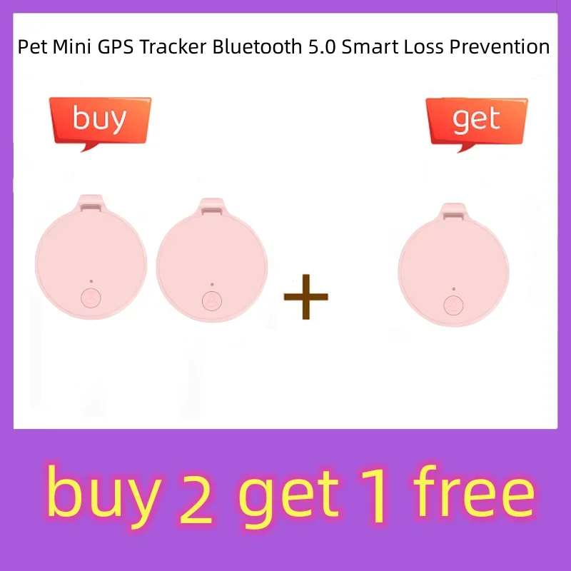 

Pet Mini GPS Tracker Bluetooth 5.0 Smart Loss Prevention IOS/Android Pet Kids Wallet Tracker Smart Finder Locator