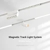 New White Magnetic Track Light DC48V LED Downlight Spot Flood Grille Lamps Smart Tuya Zigbee Mordern Home Livingroom Free Design 1