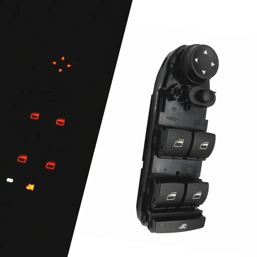 Electric Power Window Control Switch Lifter Button Window Regulator 61319155501 For Bmw 3 Series E90 2004-2008 X5 X6 E70 E71 E72