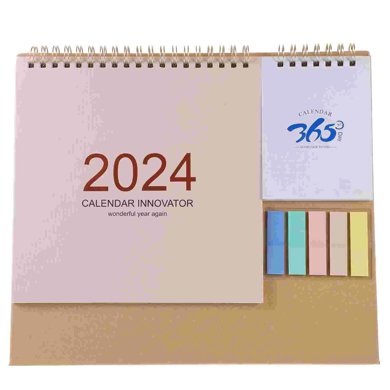 

Настольное офисное оформление 2024 ежемесячный маленький рабочий стол рабочее стоя флип-блокноты 5 цветов Примечания Небесно-Голубой