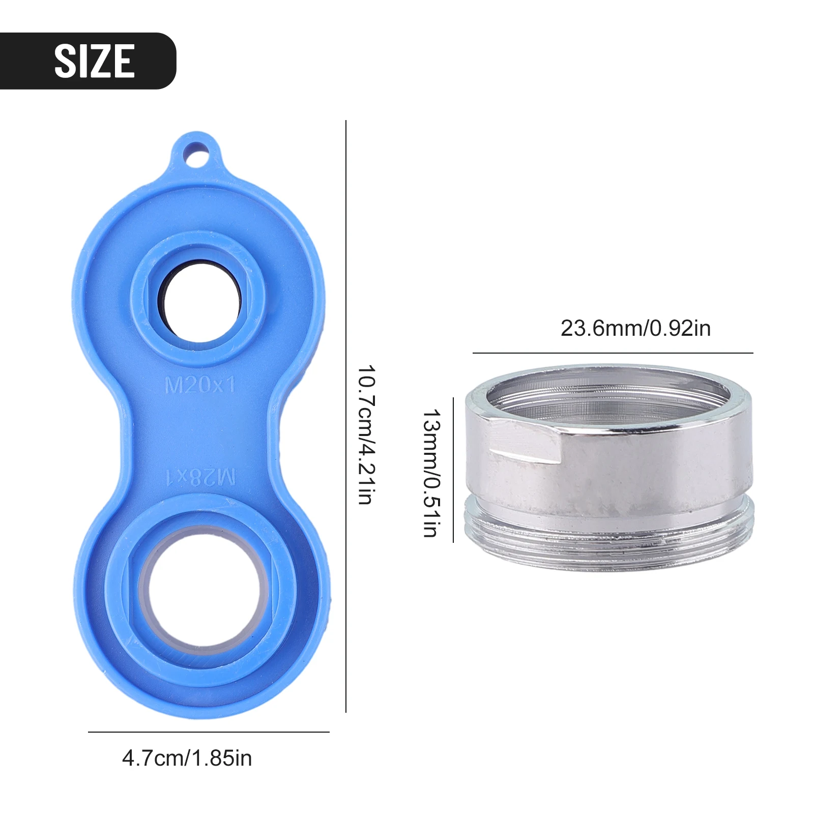

5 Pcs Faucet Aerators Water Tap Sieb M24 Mixing Nozzle Wrench Perlator Faucet Aerators Regulator Parts Element Bathroom Fixture