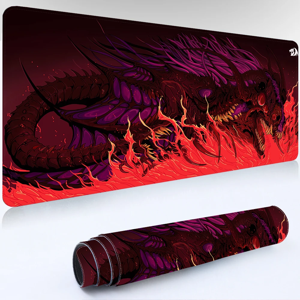 

Playmat Japan Dragon Mouse Pad Red and Purple Deskmat Laptop Mousepad Gamer Anime Carpet Office Gaming Keyboard Rubber Deskpad