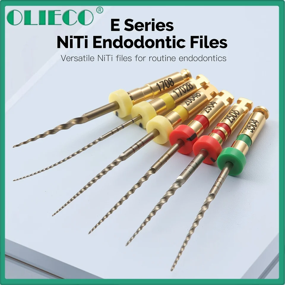 Endodontische roterende niti vijlen met warmteactivering goud_voghion.com