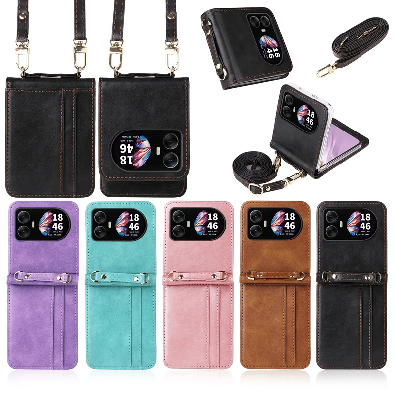 Blackview Hero 10 Crossbody Leather Wallet Bag with Card Slots & Pocket Phone Cover
