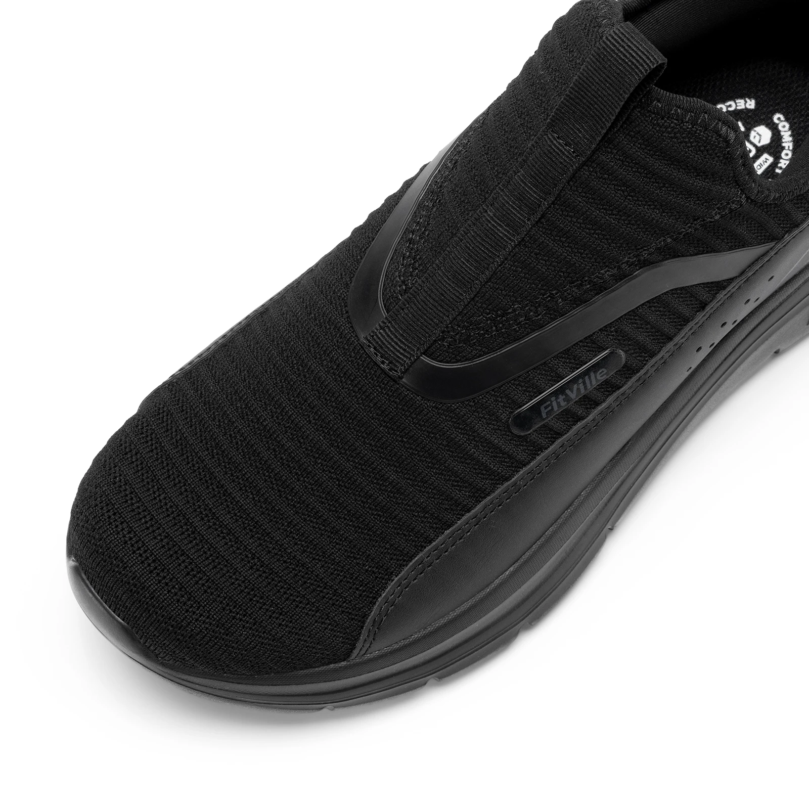 FitVille Wide Men's Walking Shoes Image 17