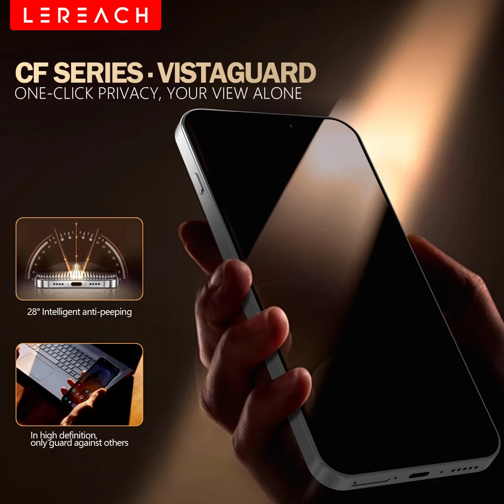 Lot de 3 protecteurs d'écran anti-espion pour Vivo X300, emballage d'origine