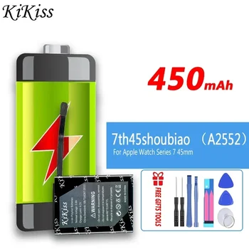 450mAh KiKiss Powerful Battery 7th For Apple Series 7 series7 Watch S7 45mm A2552