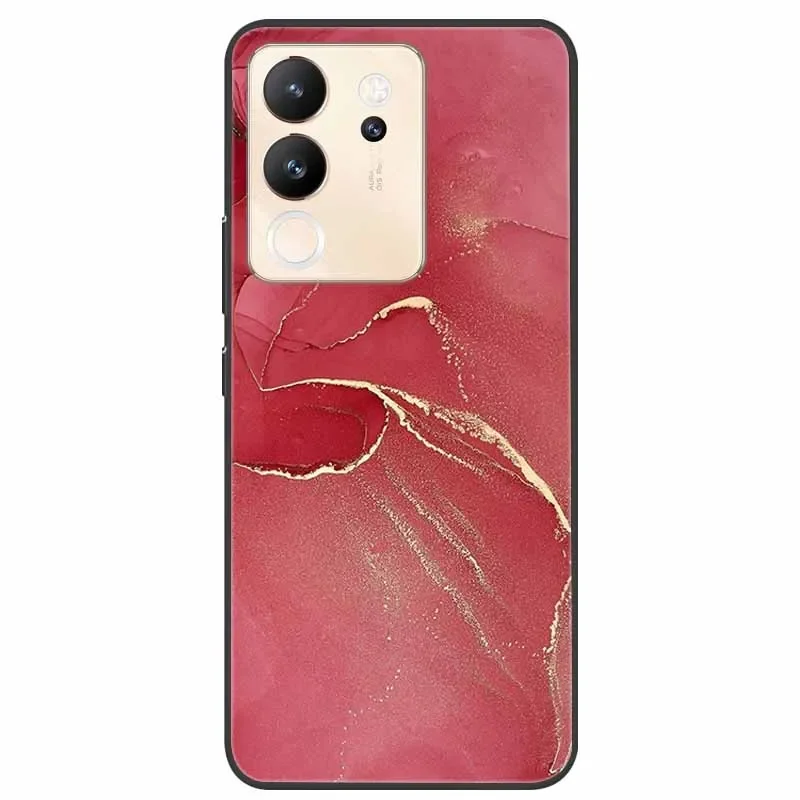 Lovely Marble Print TPU Silicone Phone Cover - Soft and Stylish Protection with Cool Design