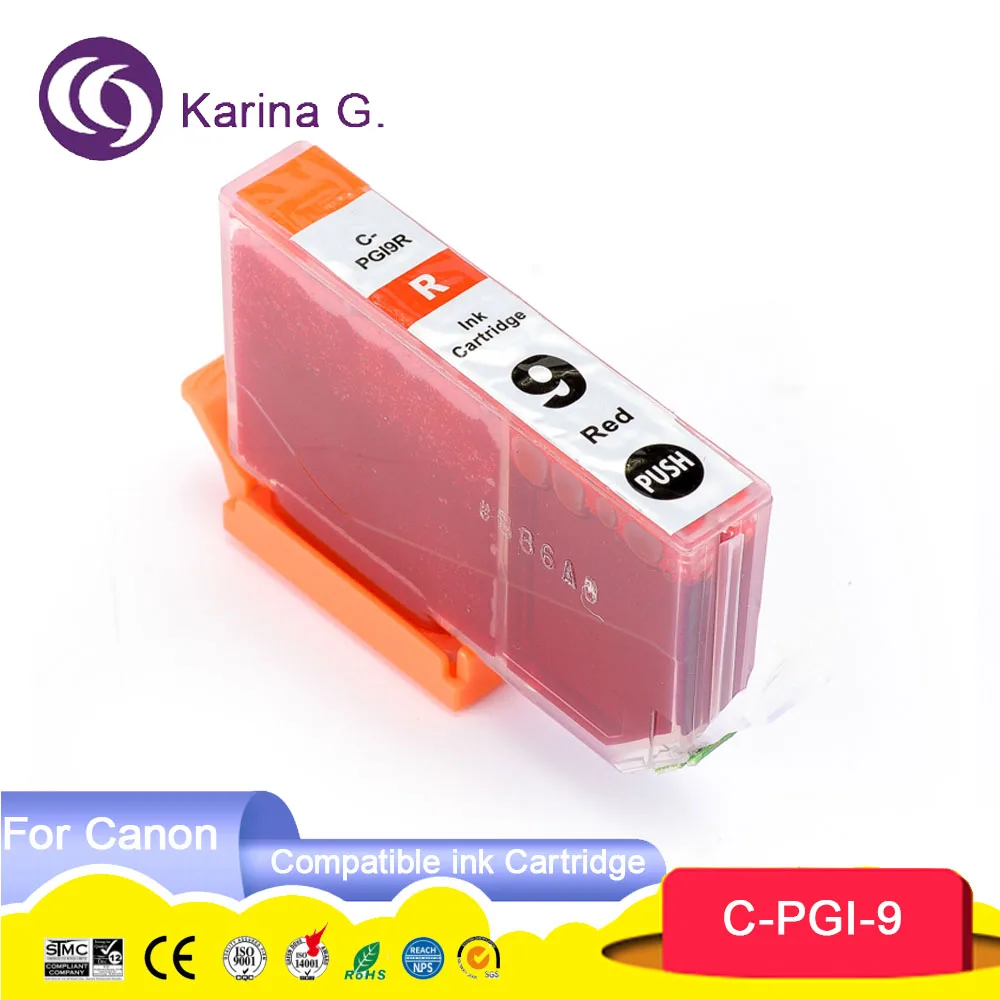 PGI-9 PGI9 For Canon PGI-9 With Chip Compatible Ink Cartridge For Canon MX7600/i