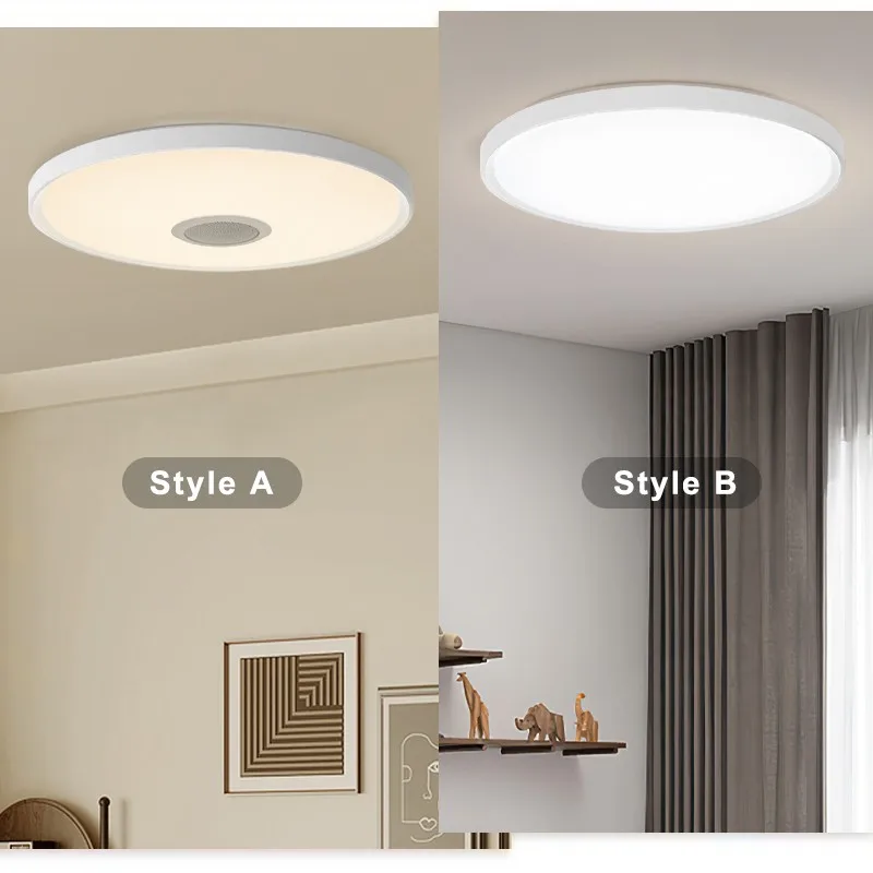 รูปสินค้า ไฟเพดานปรับแสงสีได้ พร้อมรีโมท 47W