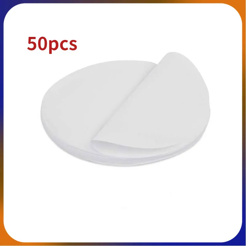 1bag 50pc 6/7/8/9inch Parchment Paper Rounds Non Stick Baking Parchment