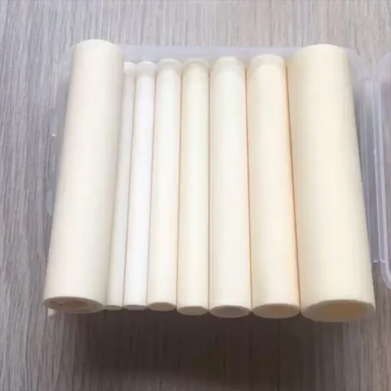Aluminum Oxide Thermocouple Protection Ceramic Tube High Temperature Resistant Insulation Hollow ID 0.25-20mm, ceramic thermocouple tube