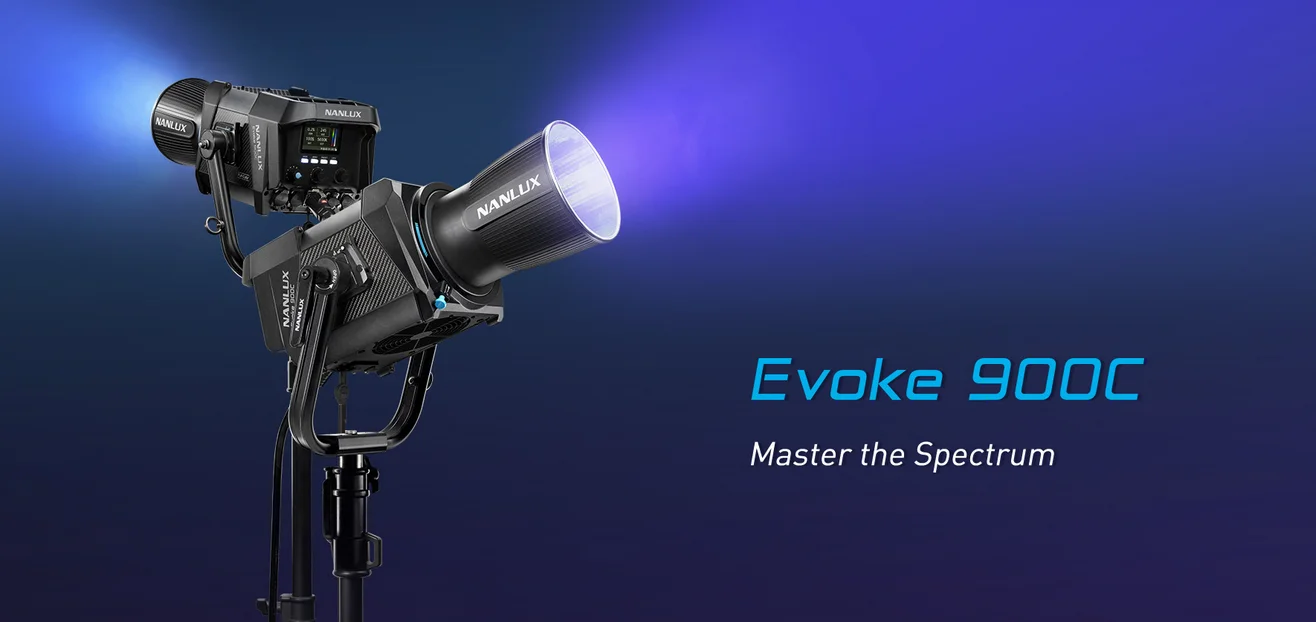 Evoke 900C EVOKE 1200B RGB LED Spot Light with carry bag for Studio Film Product