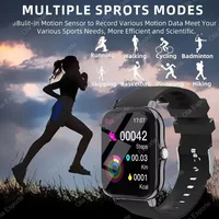 New Smart Watch Android Phone 2.01'' Infinite Screen Bluetooth Call Blood Oxygen/Pressure Monitoring Smart Watch Women Men Band - Image 4