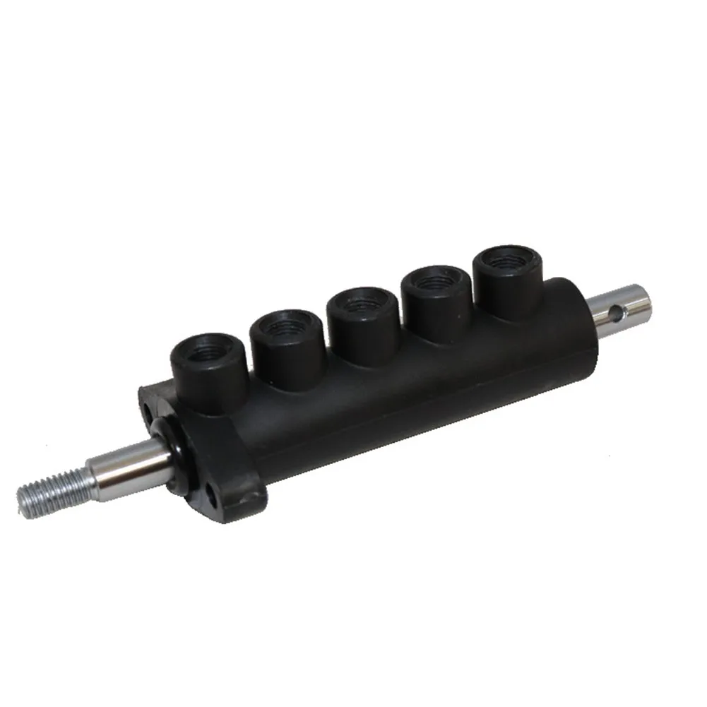 

Tyre Changer Pedal Control Switch Tire Changer 5-Way Hanging Valve Valve Body ABS+Aluminium Alloy Black Car Tire Changer Air Con