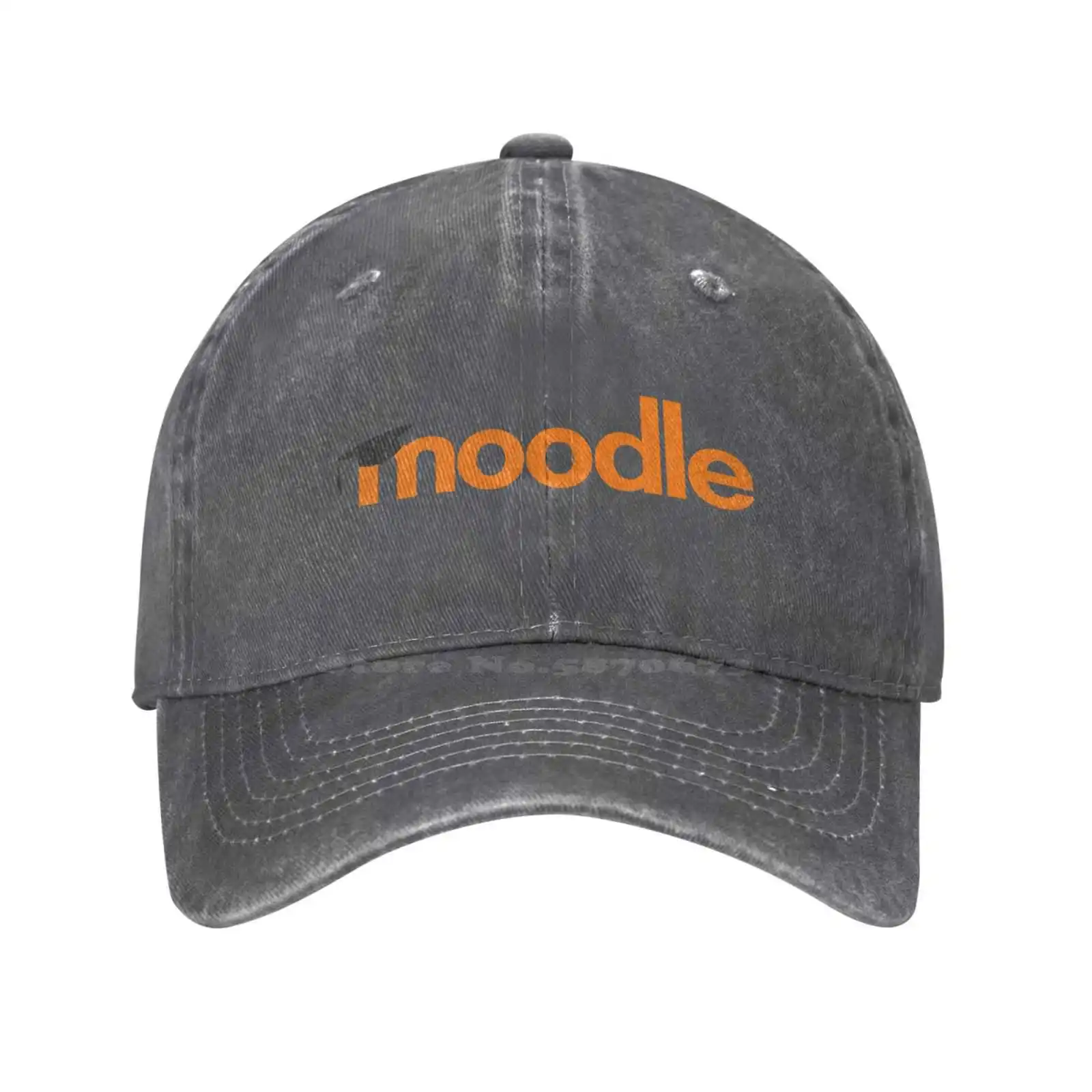

Moodle Logo Printed Graphic Brand Logo High-quality Denim cap Knitted hat Baseball cap