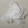 Woman Scarves Chiffon Lace Scarf Wrap Scarf white 2