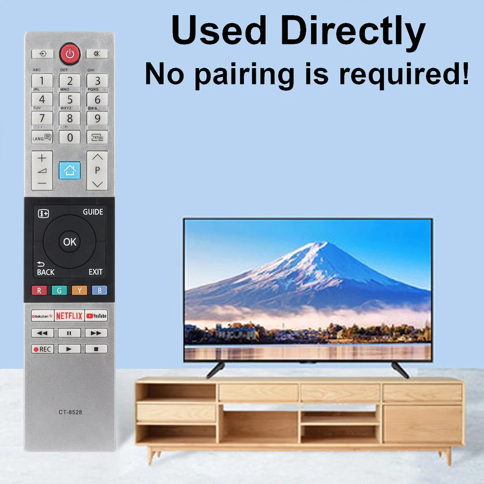 Mando A Distancia Universal CT-8533 Para Toshiba - Compatible Con CT-8035, CT-8040, CT-8543