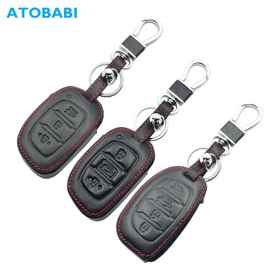 Car Key Fob Cover Case Set Keychain For Hyundai Tucson Creta Ix25 I10 I30 I20 Verna Mistra Elantra 2015 2018 Accessories I.213749228