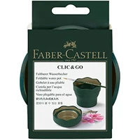 Faber Castell Watercolor Paint Washing Bucket Portable Scalable Telescopic Art Wash Pen Cup Folding Brush Washer Painting Art 2