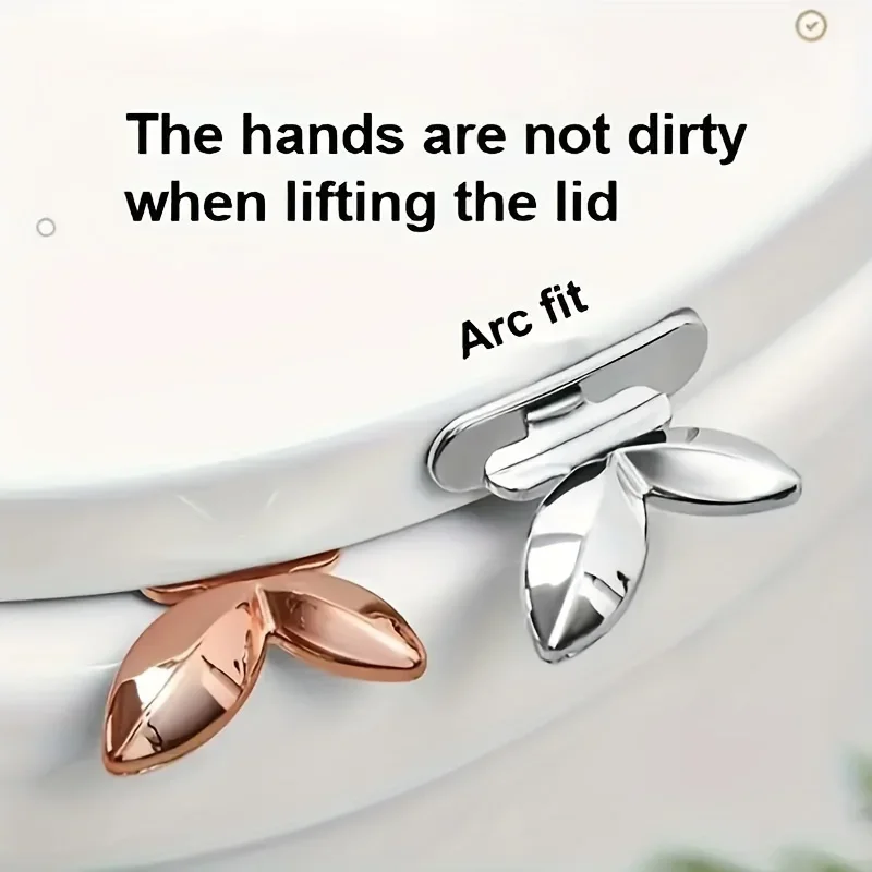 Toilet lid lifter multifunctional ABS toilet seat handle for hands-free lifting practical bathroom accessory