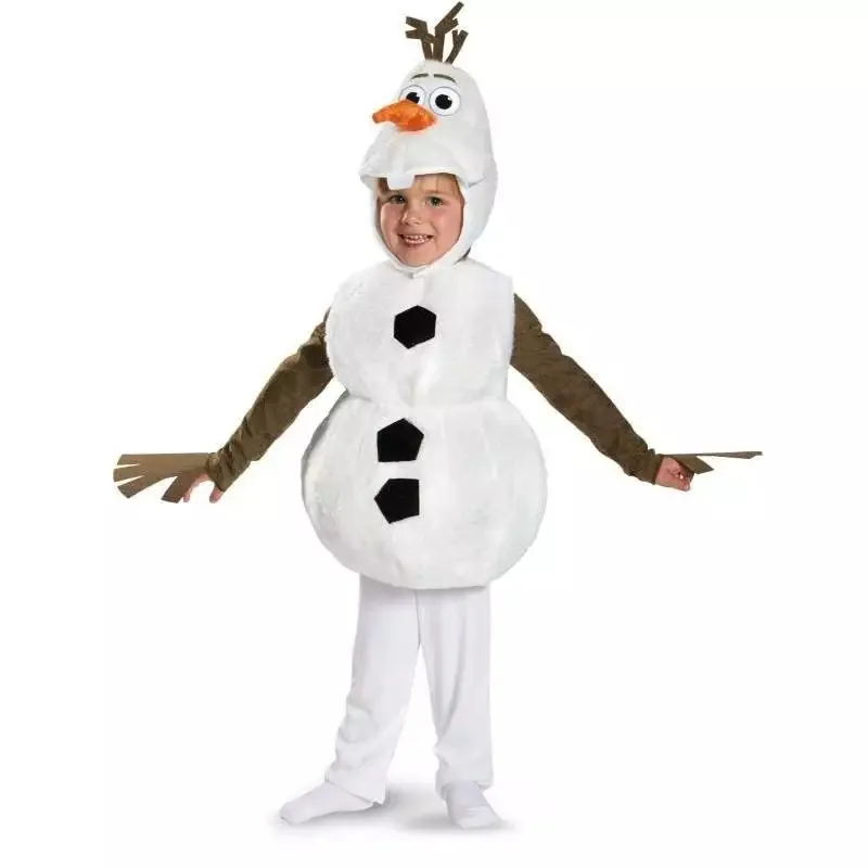MINISO Frozen snowman Olaf Cartoon Mascot costume Anime Stage show