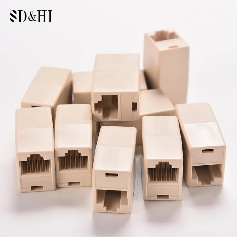 

1/5/10 шт., универсальный соединитель RJ45 Cat5 8P8C