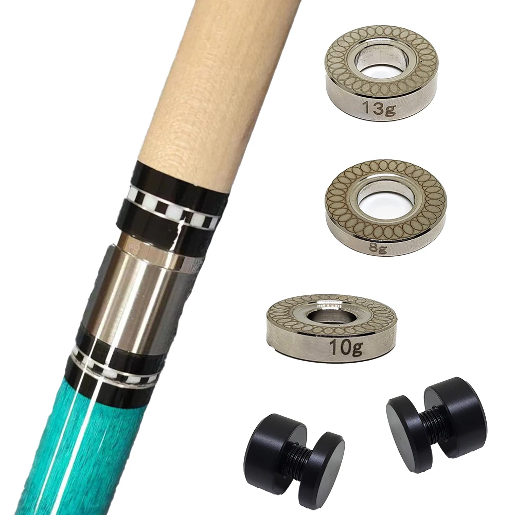 8g/10g/13g Billiard Stick Weight Ring Snooker Pool Cues Balance Rings DIY Snooker Pool Cues Balance Rings Snooker Accessories