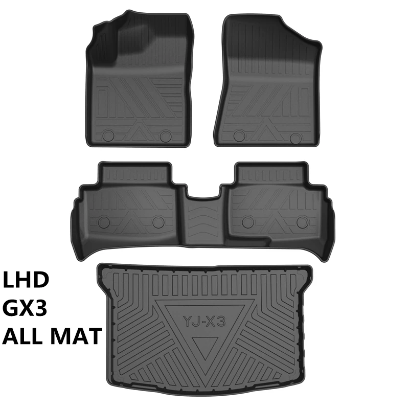 Protecteur de tapis de coffre de voiture Geely géométrie C A 2020 2021,  tout compris, protection Anti-salissure pour boîte arrière de voiture,  accessoires de style d'intérieur - AliExpress