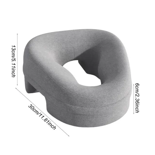 Memory Foam Breathable Head Pillow Ergonomics Lying Down Pillow Rest Support Pillow Body Massage Face Rest Pillow Beauty Salon 6