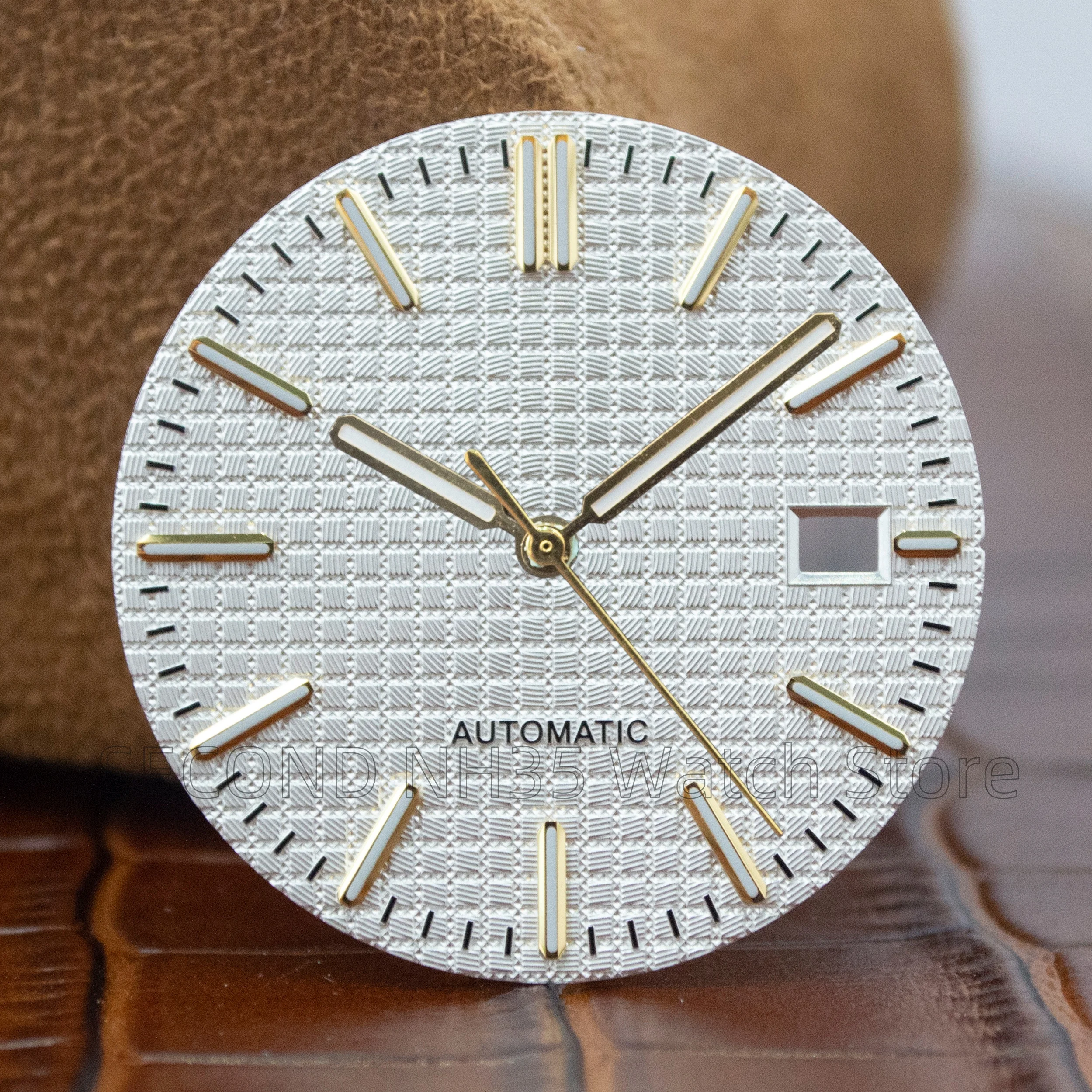 Rose Gold Black PVD Stainless Steel Watch Case with Sapphire Glass - 41mm Waterproof Design