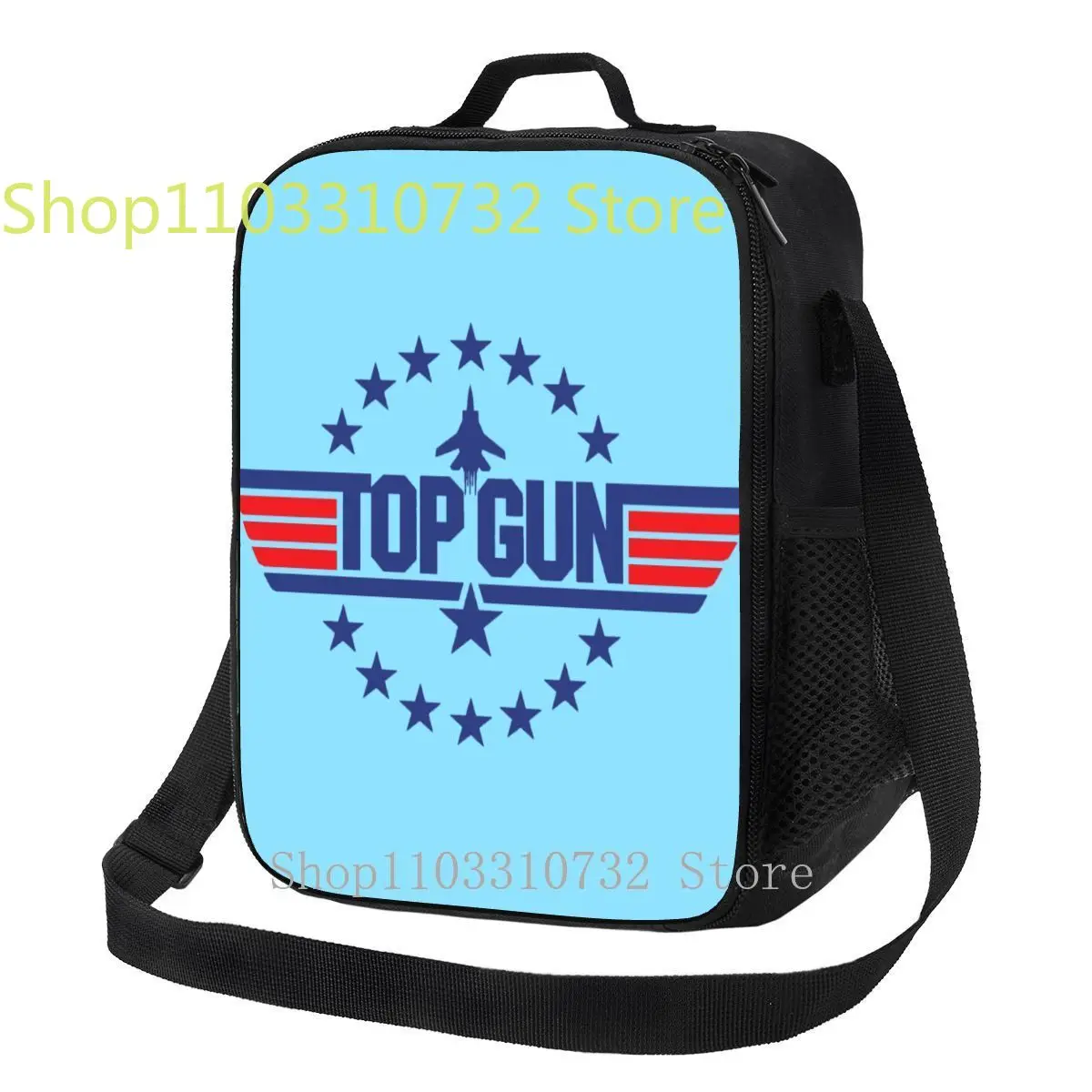 

Tom круиз Maverick изолированная сумка для обеда с пленкой и пистолетом для женщин, охлаждающая Термосумка для обеда, Офисная сумка для пикника и путешествий