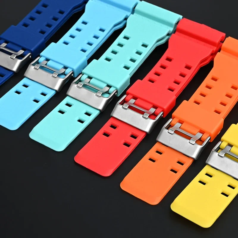 Matte Rubber Silicone Bracelet Watch Band Protective Shell