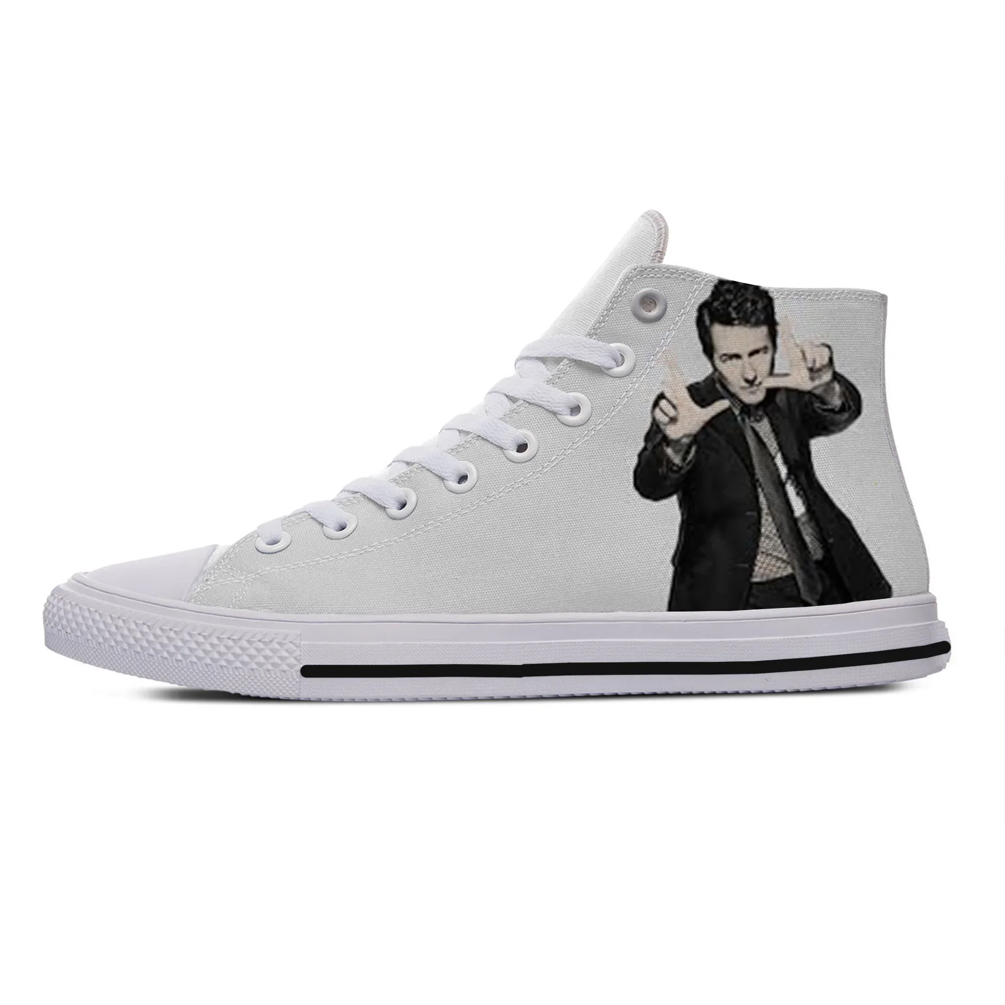 Hot Cool Fashion Pop Funny High Quality Sneakers Casual Shoes Men Women Edward Harrison Norton Classic High Top Board Shoes