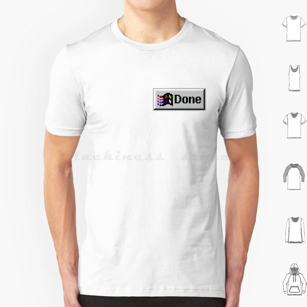 Windows 95-The Window Of World T Shirt Big Size 100% Cotone Windows 95 Computer System Windows 98 Microsoft Dos Software
